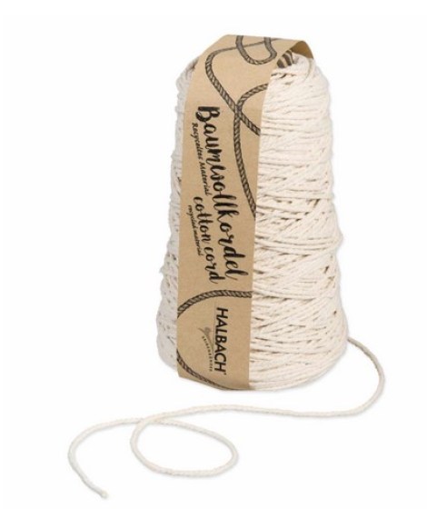Baumwollkordel 2mm, 150m, 250g